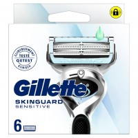 Сменные картриджи Gillette Skinguard Sensitive, 6 шт